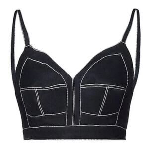 Alexander McQueen Midnight blue Bustier size 10